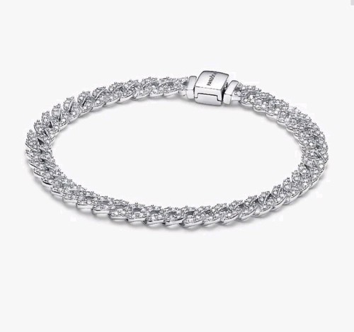 Pandora timeless pave cuban - pandora,