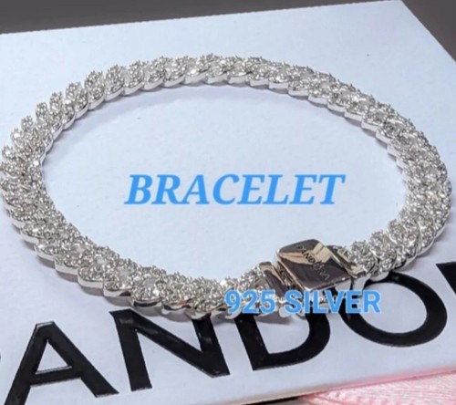 Pandora timeless pave cuban - pandora,